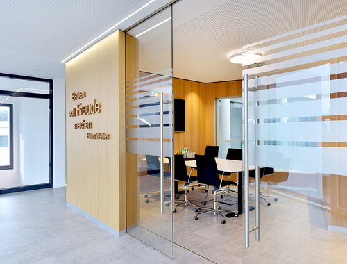 WeberHaus - Verwaltungsgebäude Besprechungszimmer
